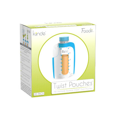 Foodii Pouches in Packaging