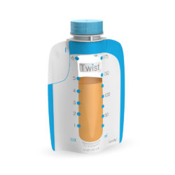 6 oz Foodii pouch filled with puree