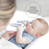 Supports transition between bottle and breast