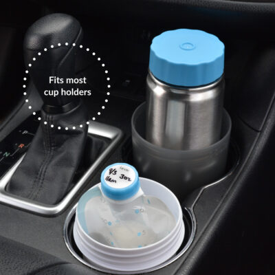 Fits most cup holders