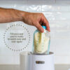 Fill once and you're ready to warm over and over again