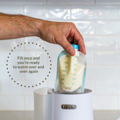 Fill once and you're ready to warm over and over again