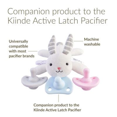 Companion product to the Kiinde Active Latch Pacifier