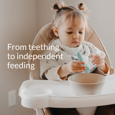 From teething to independent feeding