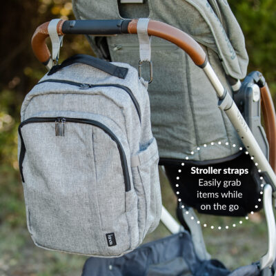 Stroller straps - easily grab items while on the go
