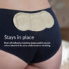Stays in place with adhesive backing